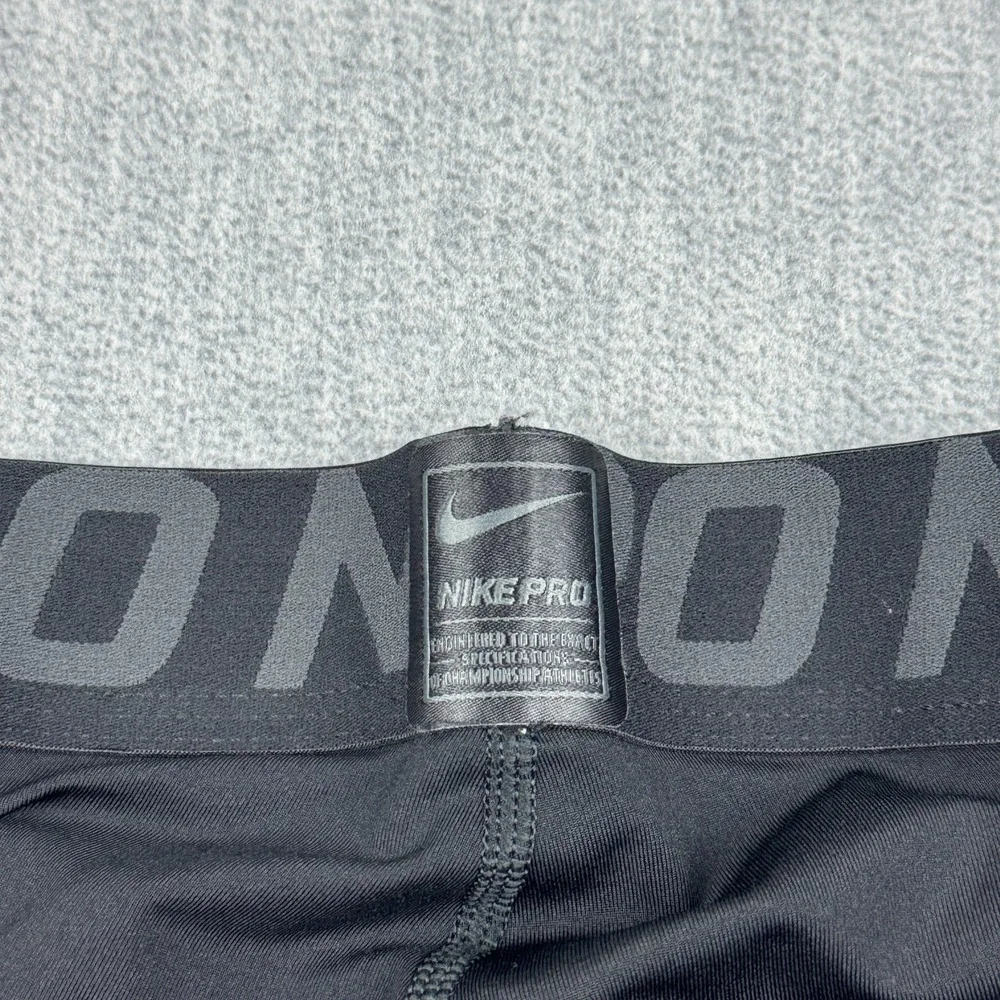 Nike Pro Compression‎ Tight Mens Small Black Training Athletic Gym 838055-010